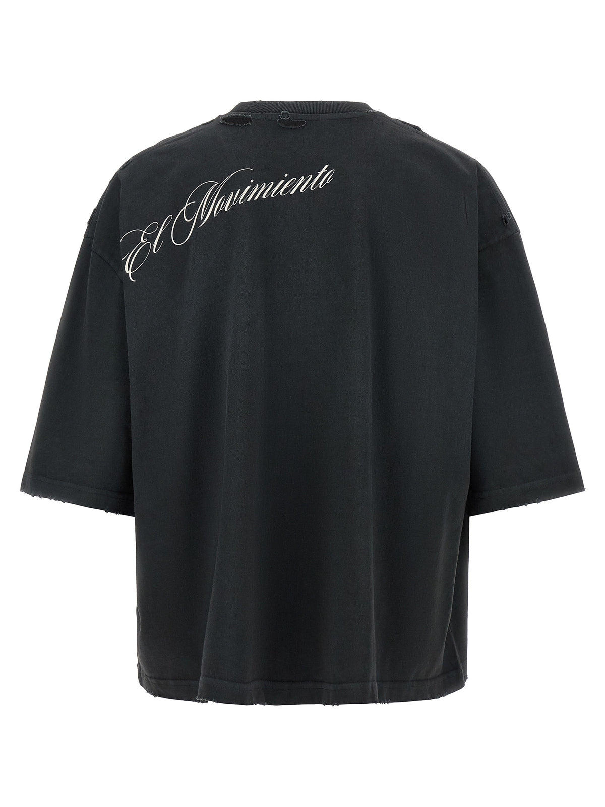 WILLY CHAVARRIA Black Cotton T-Shirt