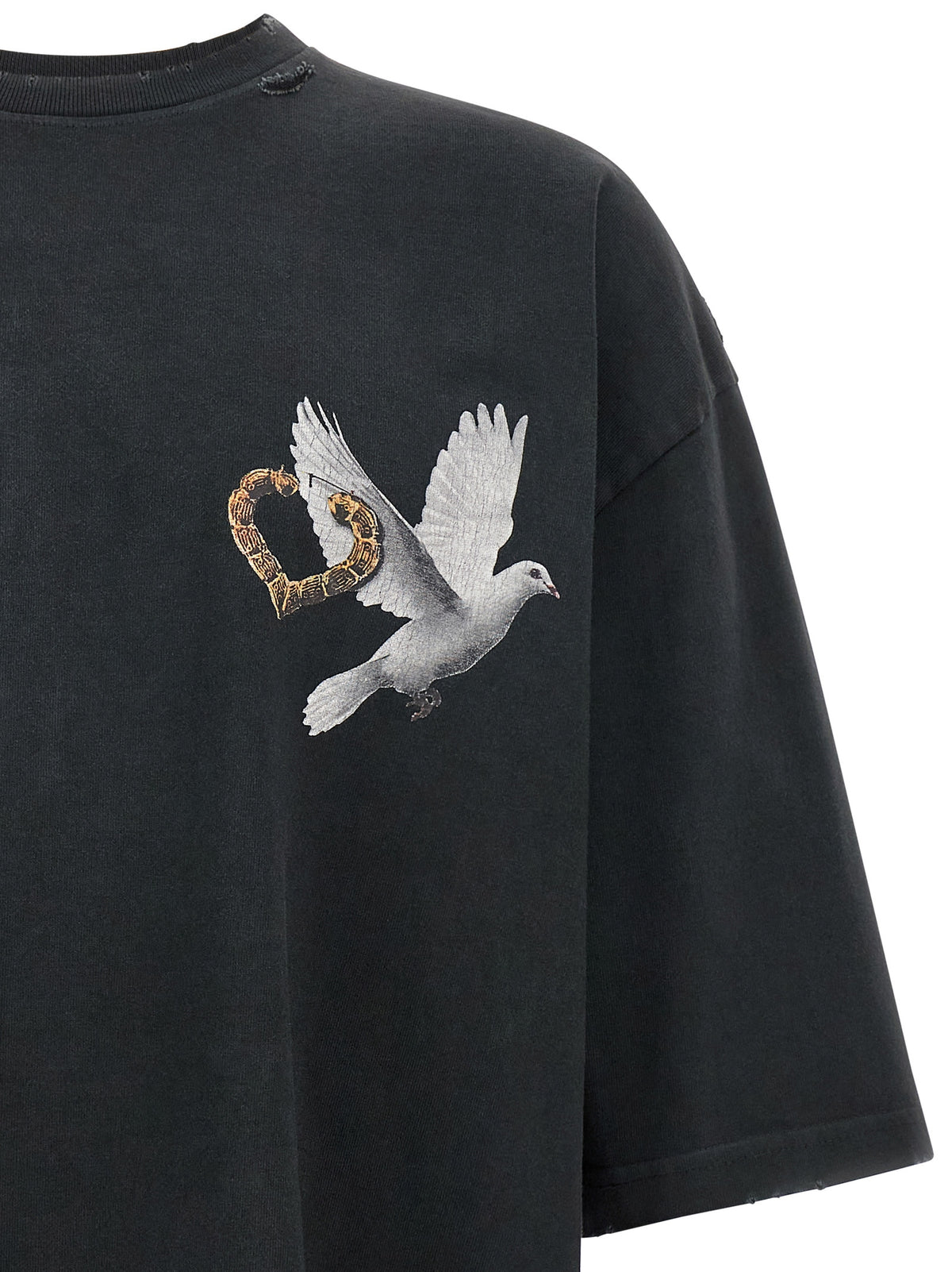 WILLY CHAVARRIA Black Cotton T-Shirt