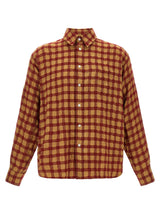 WILLY CHAVARRIA Bordeaux Viscose Blouse