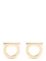 Ferragamo Gold Brass Earrings