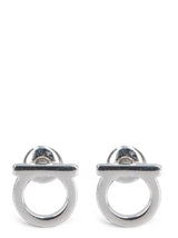 Ferragamo Silver Brass Earrings