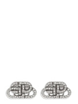 Balenciaga Silver Brass Earrings