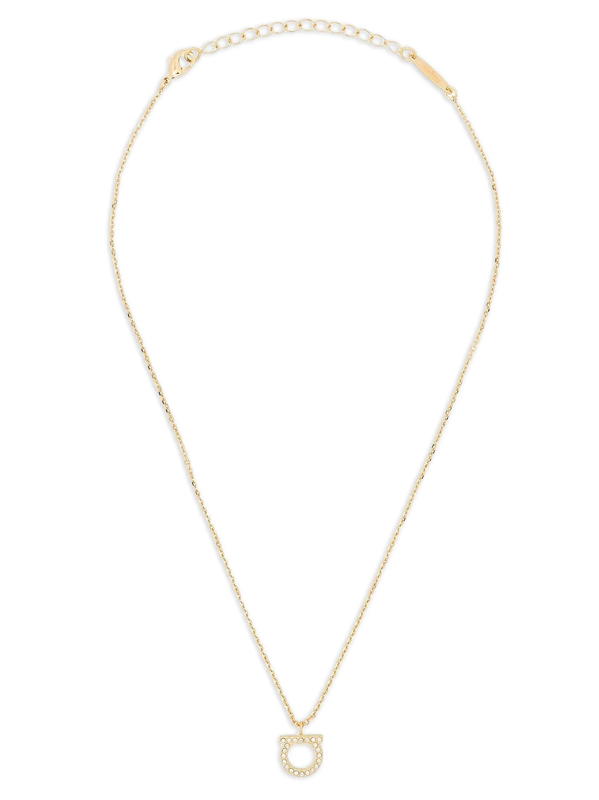 Ferragamo Gold Brass Necklace
