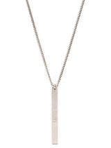 MM6 Maison Margiela Silver Brass Necklace