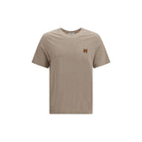 Maison Kitsuné Beige Cotton T-Shirt