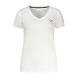 Guess Jeans Bianco Cotton Women T-Shirt