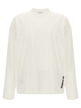 Jil Sander White Cotton T-Shirt