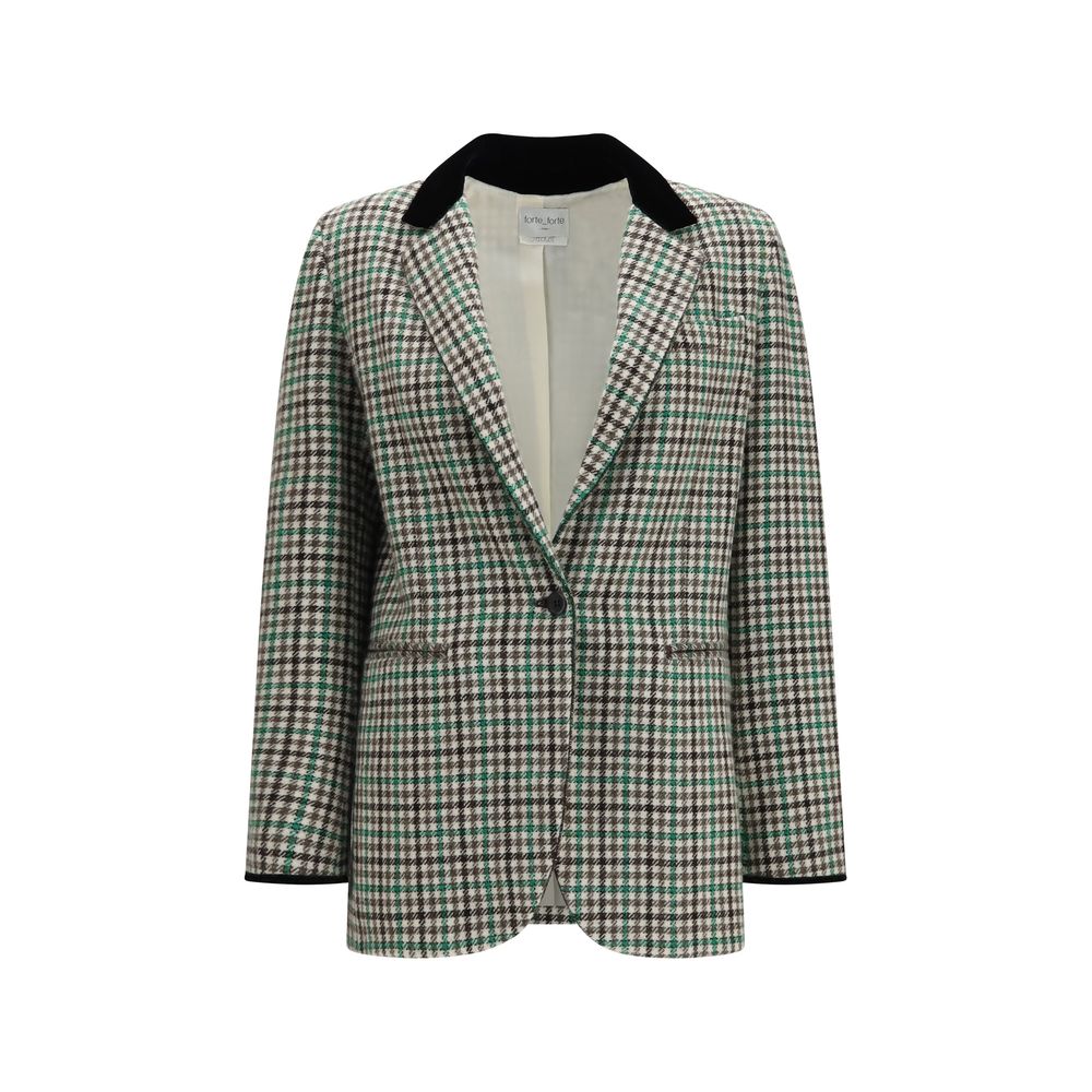 Forte_Forte Beige Wool Oves Aries Jacket