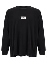 MM6 Maison Margiela Black Cotton T-Shirt