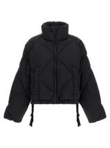 Max Mara Black Polyamide Full-Length Jacket