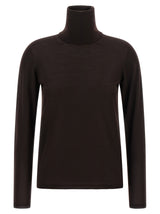 Max Mara Brown Virgin Wool Cardigan