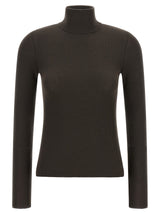 Max Mara Brown Virgin Wool Cardigan