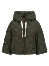 Max Mara Bicolor Polyamide Parka
