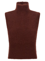 Max Mara Bordeaux Wool Cardigan