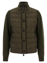 Moncler Grenoble Bicolor Polyamide Cardigan