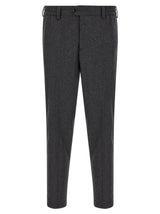 PT Torino Gray Virgin Wool Dress Pants