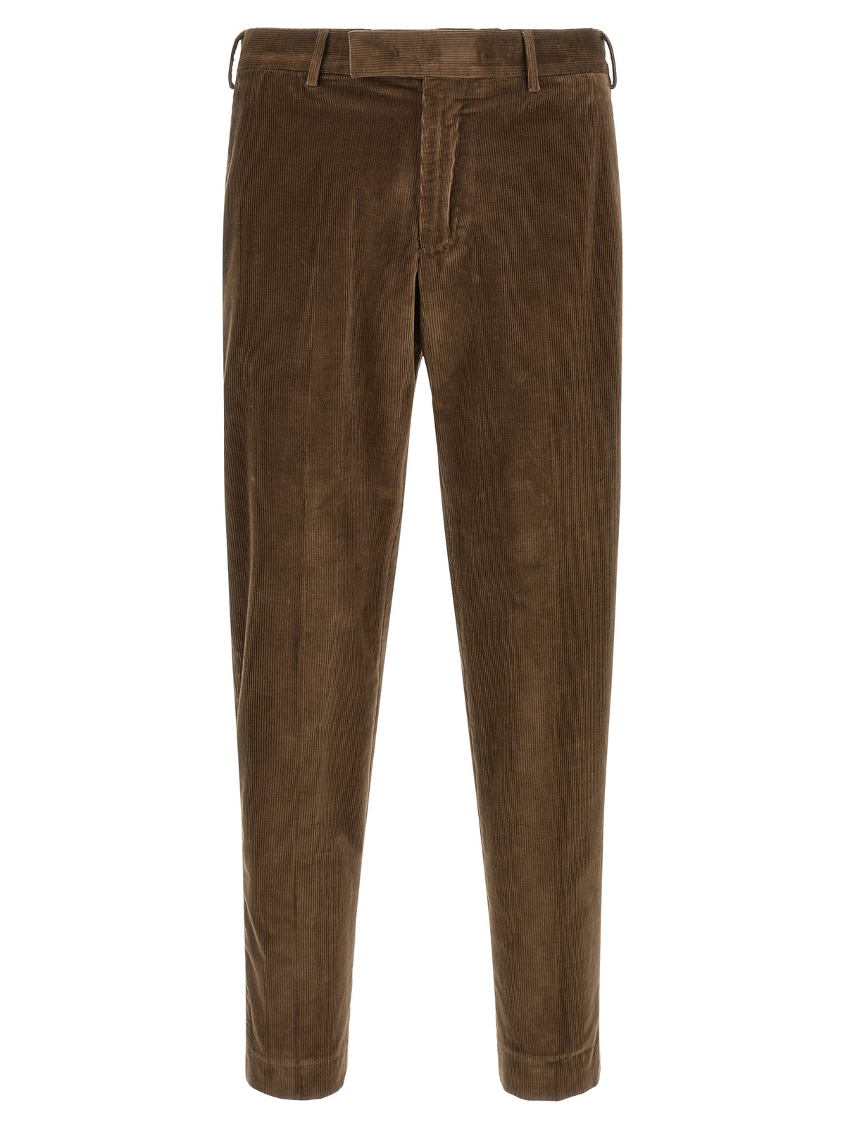 PT Torino Brown Cotton Casual Pants