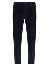 PT Torino Blue Cotton Casual Pants