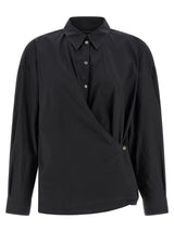 Lemaire Black Cotton Blouse