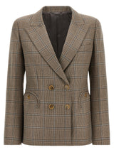 Blazé Milano Beige Virgin Wool Blazer