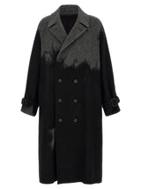Yohji Yamamoto Gray Wool Coat
