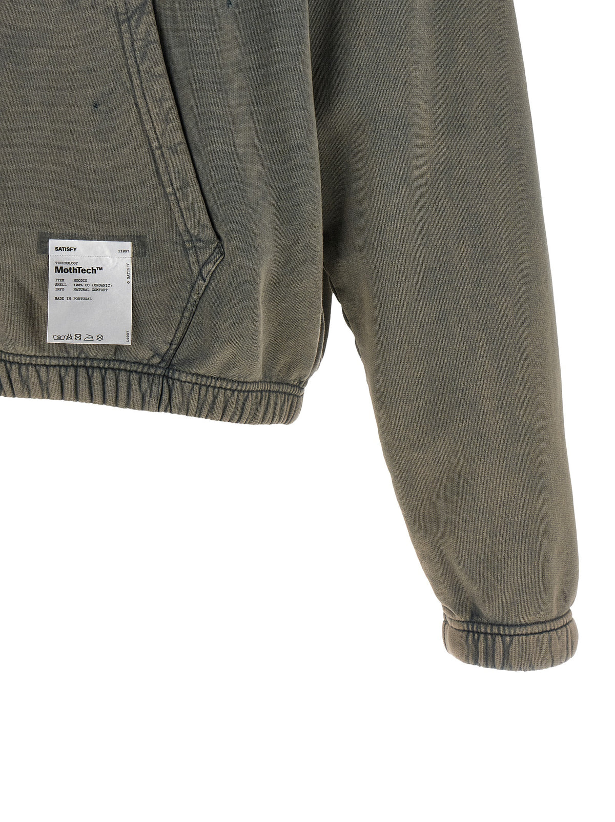 SATISFY Gray Organic Cotton Sweatshirt