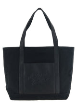 Maison Kitsuné Black Cotton Tote Bag