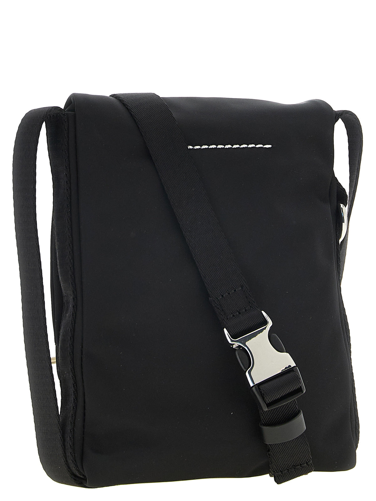 MM6 Maison Margiela Black Polyamide Crossbody Bag