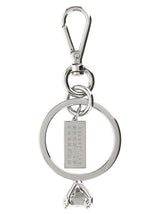 MM6 Maison Margiela Silver Brass Keychain