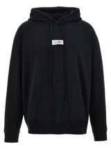 MM6 Maison Margiela Black Cotton Sweatshirt