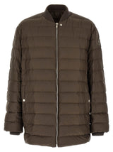 Rick Owens Brown Polyester Bomber