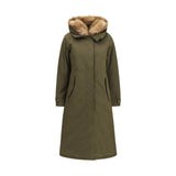 Woolrich Bicolor Cotton Parka