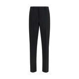 Fendi Black Mohair Dress Pants