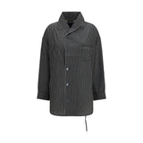 R13 Black Viscose Shirt