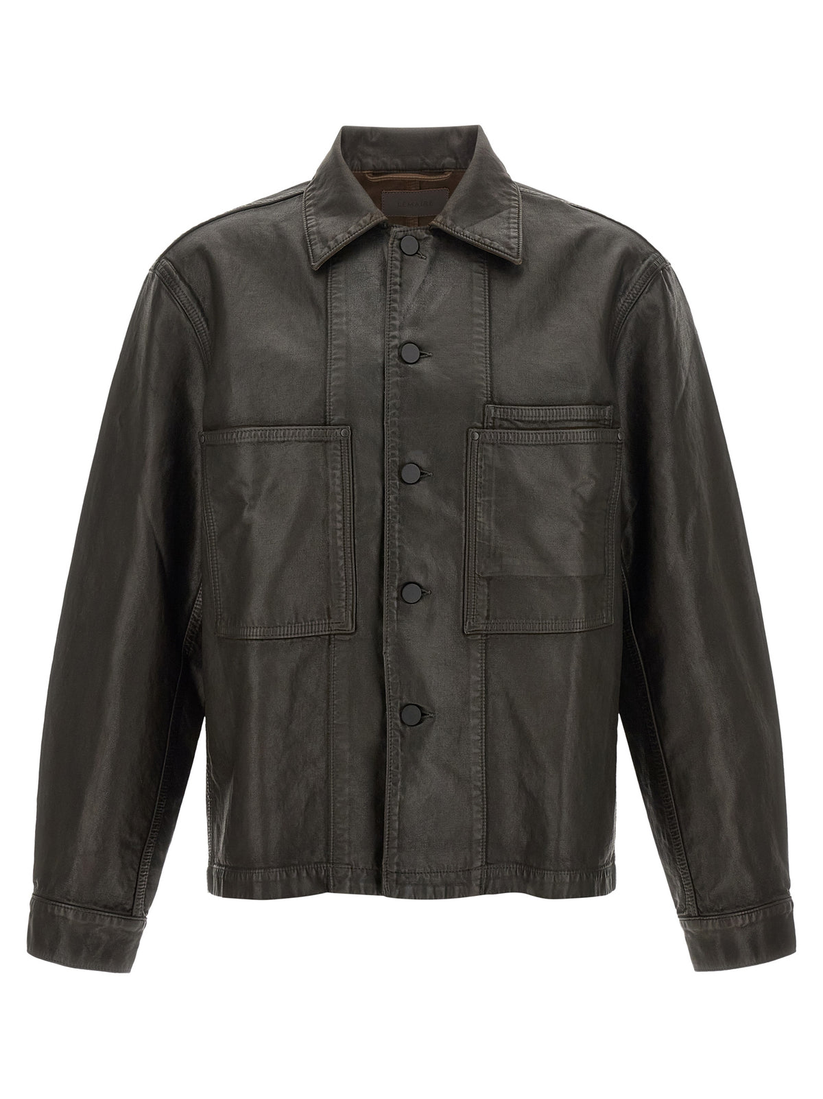 Lemaire Brown Cotton Jacket