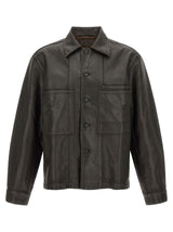 Lemaire Brown Cotton Jacket