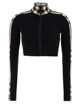 Burberry Black Polyamide Sweatshirt