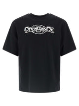 Casablanca Black Organic Cotton T-Shirt