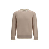 Laneus Beige Wool Oves Aries Sweatshirt