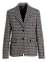 Versace Bicolor Virgin Wool Blazer