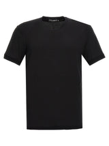 Dolce & Gabbana Black Viscose T-Shirt