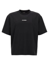 Jil Sander Black Polyester T-Shirt