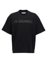 Jil Sander Black Cotton T-Shirt