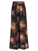 Zimmermann Multicolor Silk Casual Pants
