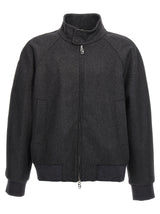 Fendi Gray Cashmere Jacket