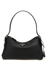 Prada Black Calfskin Shoulder Bag