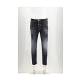 Dsquared² Black Cotton Skinny Jeans