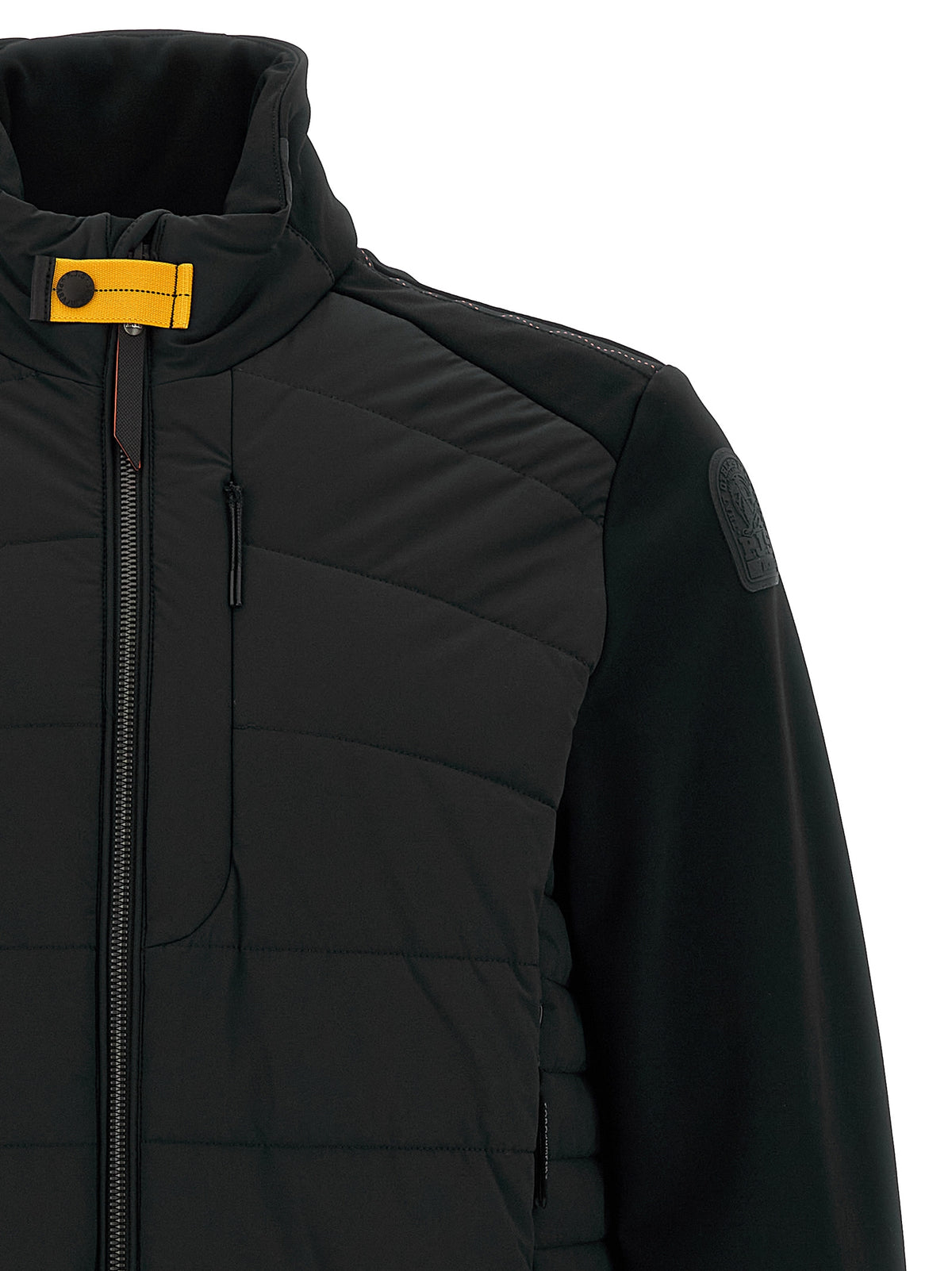 Parajumpers Black Polyamide Full-Length Jacket