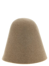 Jacquemus Beige Merino Wool Hat