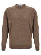 JOHN SMEDLEY Beige Merino Wool Cardigan